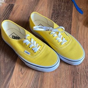 Yellow Vans